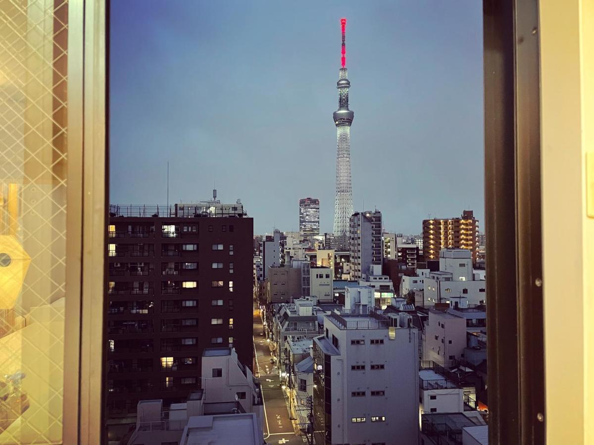 Asakusa Tatami Retreat: Convenient Metro Access Tokyo Exterior photo