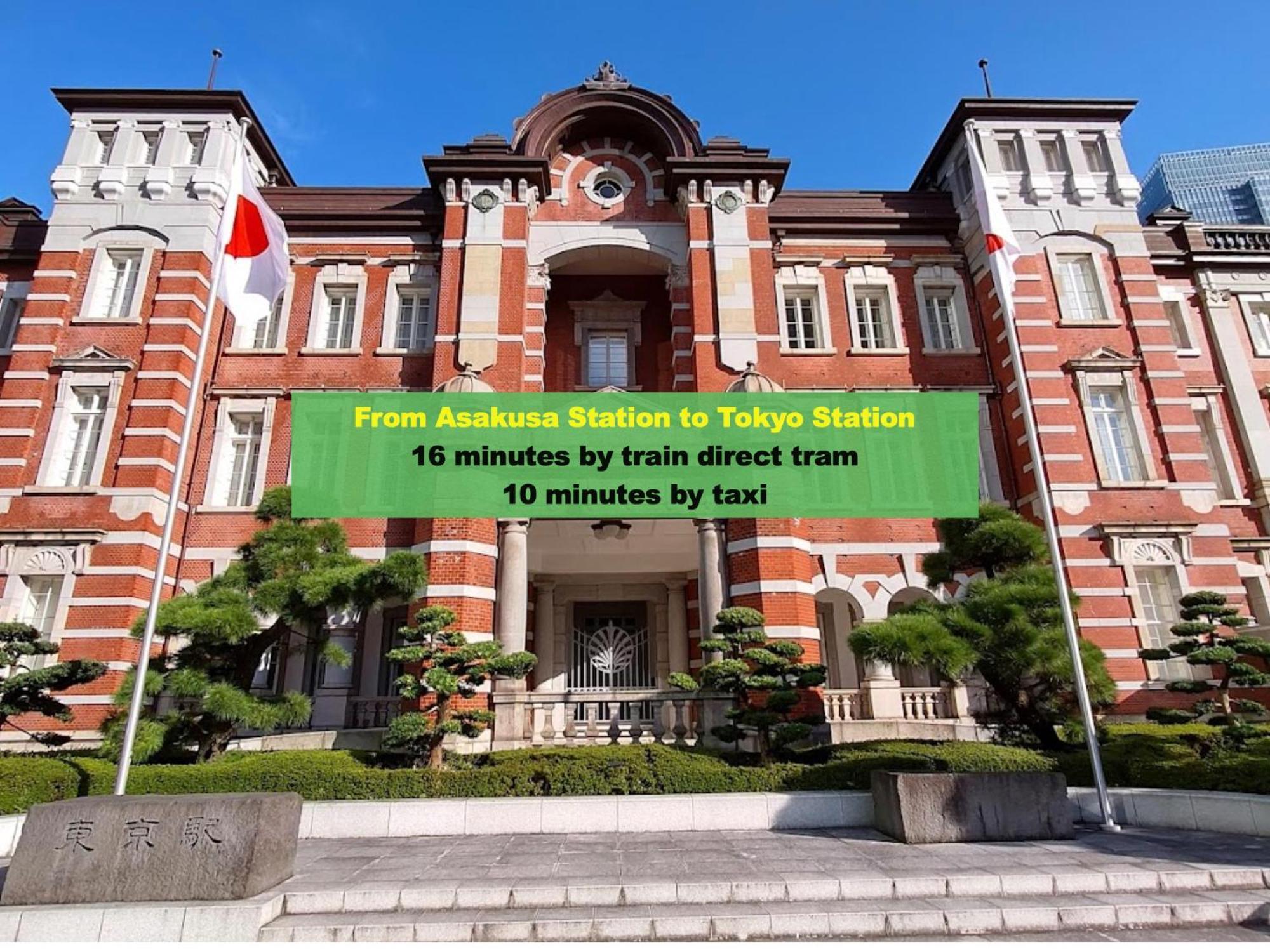 Asakusa Tatami Retreat: Convenient Metro Access Tokyo Exterior photo