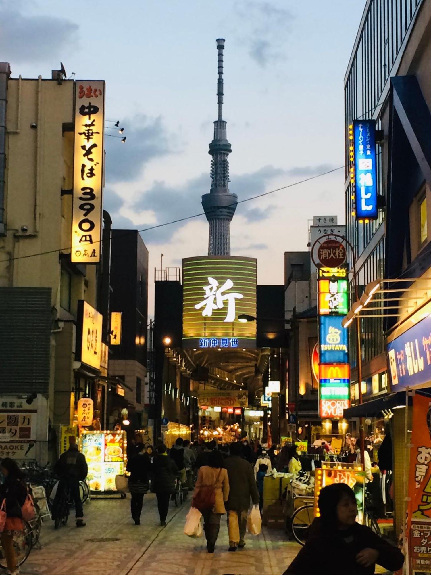 Asakusa Tatami Retreat: Convenient Metro Access Tokyo Exterior photo
